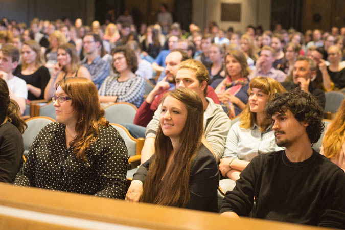 Publikum der Alternative Career Night in München