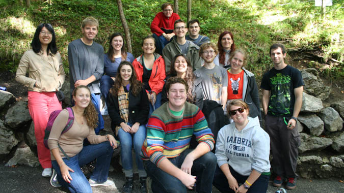 Year of Study group on the Neuschwanstein excursion