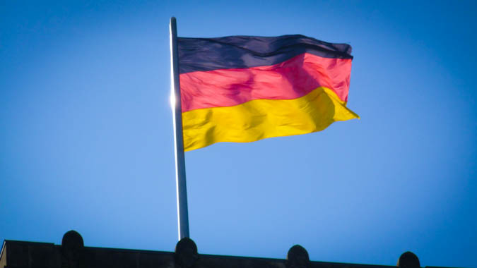 German Flag in Berlin